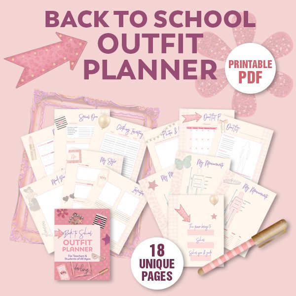 Sheri Hall Creative - Back to School Outfit Planner