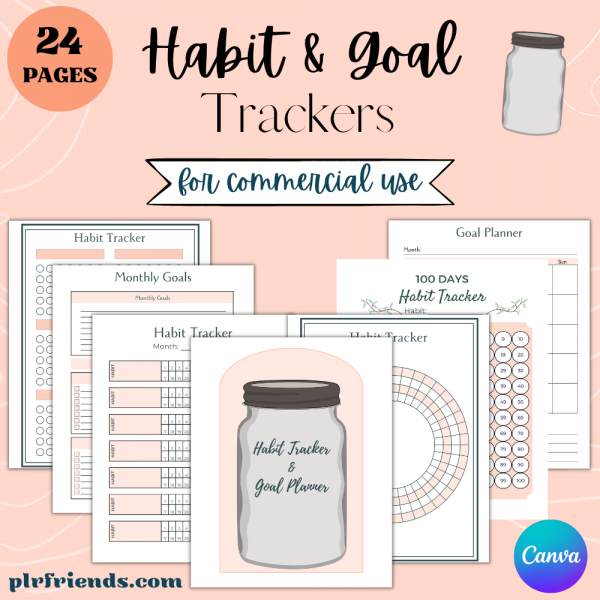 habit and goal trackers product banner
